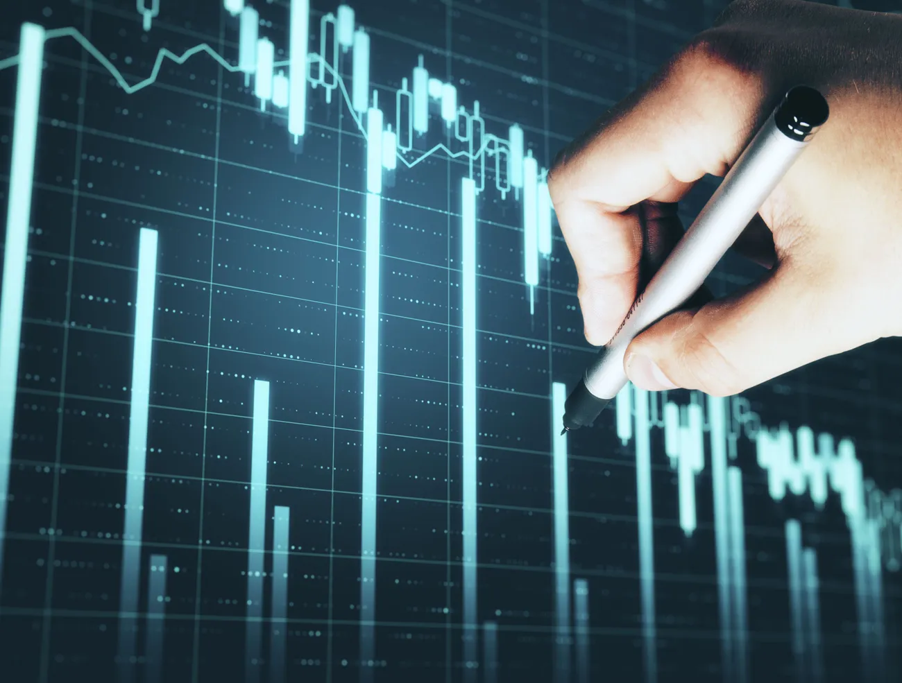 visualização de gestão financeira abrangente